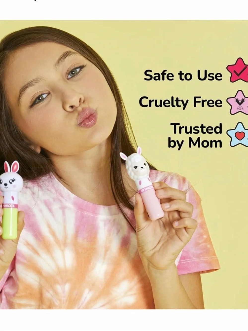 NWT Lippy Pals Unicorn Magic Pink Lip Balm Lip Smacker